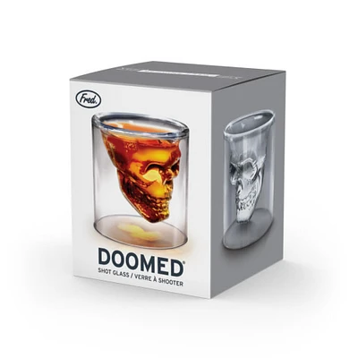 Shot Glass - Doomed Skull