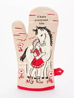 I Hate Everyone Too Oven Mitt