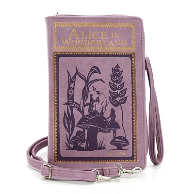 Alice In Wonderland Book Clutch