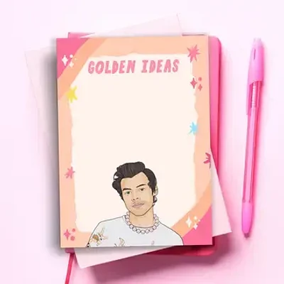 Harry Styles Notepad