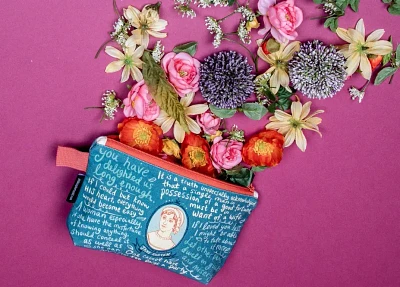 Jane Austin Zipper Bag