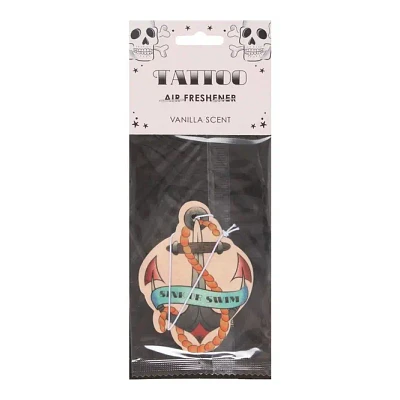 Retro Tattoo Anchor Vanilla Scented Air Freshener