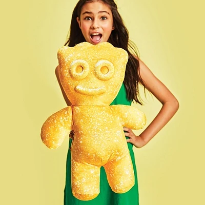 Sour Patch Kid Yellow Embossed Plush