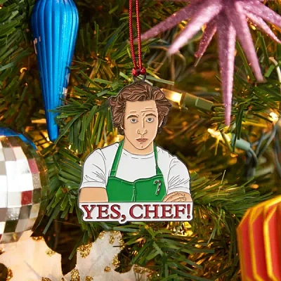 Yes, Chef! Enamel Ornament