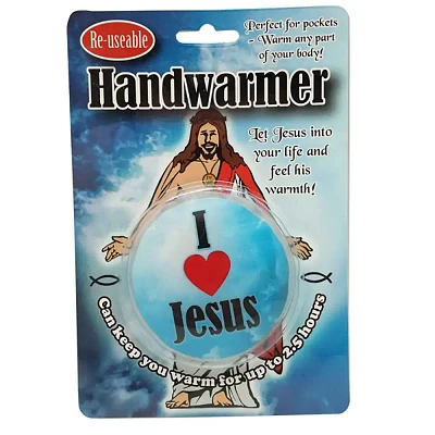 I love Jesus Hand Warmer