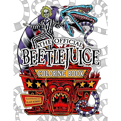 Beetlejuice: The Official Colouring Book