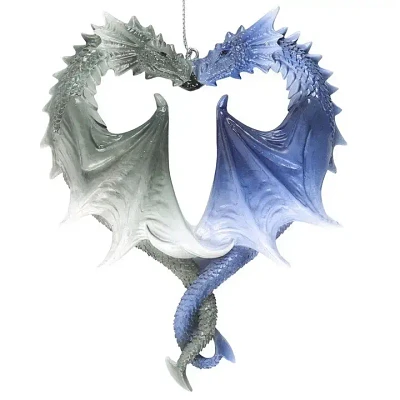 Dragon Heart Ornament by Anne Stokes