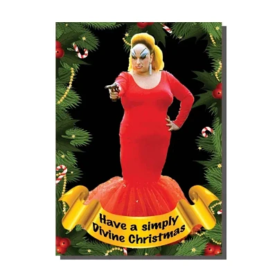 Have A Simply Divine Christmas Card