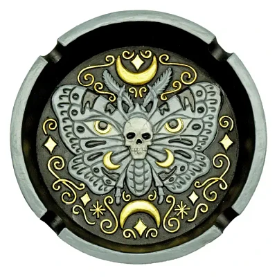 Skull in Butterfly Ashtray