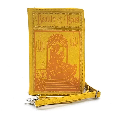 Beauty and the Beast Book Clutch Bag - Yellow