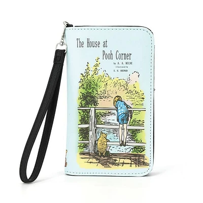 The House at Pooh Corner Book Wallet - Blue