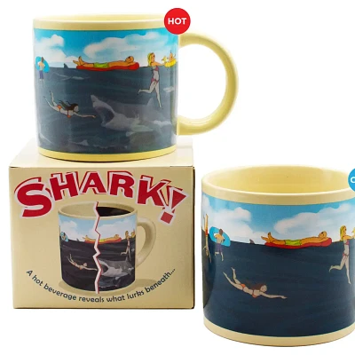 Shark! Heat-Changing Coffee Mug