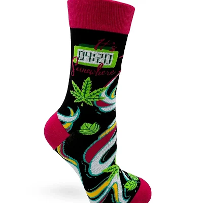 4:20 Somewhere Women's Crew Socks