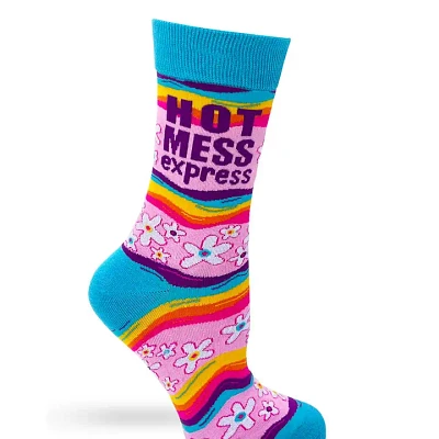 Hot Mess Express Women's Crew Socks