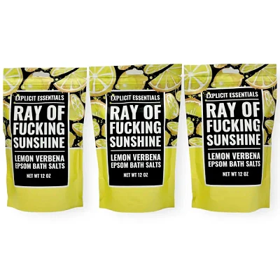 Ray of Fucking Sunshine Bath Salts 12oz Bag