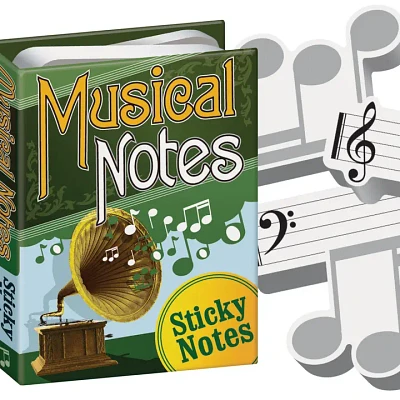 Musical Notes Sticky Notes