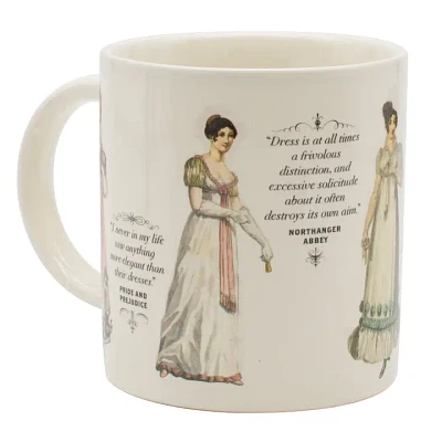 Jane Austen Heat-Changing Mug