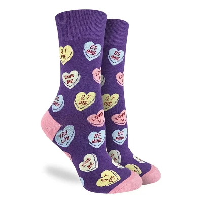 Women's Valentines Candy Hearts Socks