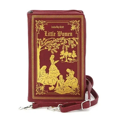 Little Women Book Clutch Bag