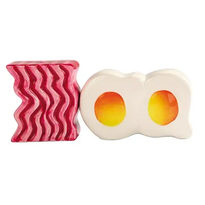 Bacon and Eggs Salt and Pepper Shaker Set