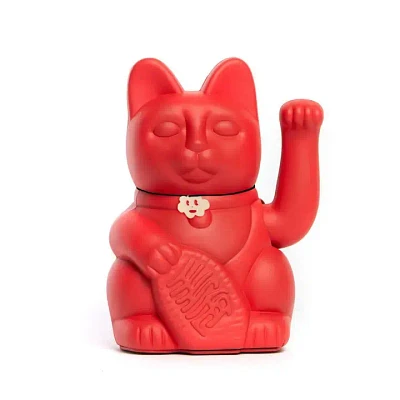 Diminuto Lucky Cat Red Large