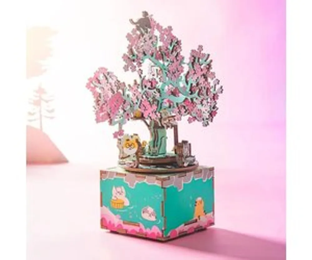 Music Box AM409 Cherry Blossom Tree