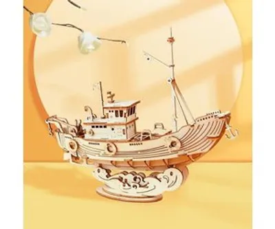 Classical Puzzle TG308 Fishing Ship