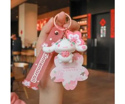 Sanrio Cherry Blossom Cinnamoroll Keychain