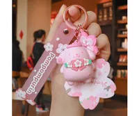 Sanrio Cherry Blossom Pompompurin Keychain