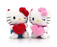 Hello Kitty Love Red/Pink Clip