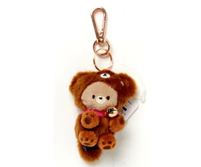 ARTBOX Mini Keyring Bear Wearing Hoodie