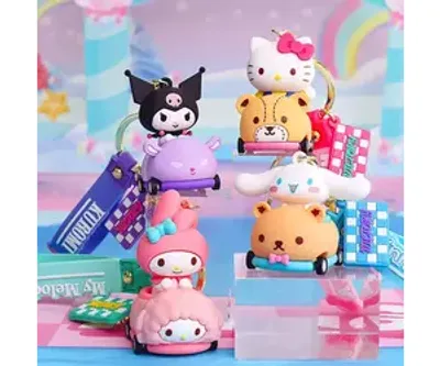 Sanrio And Friends Riding Keychain