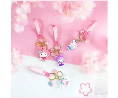 Sanrio Flower Hello Kitty Keychain