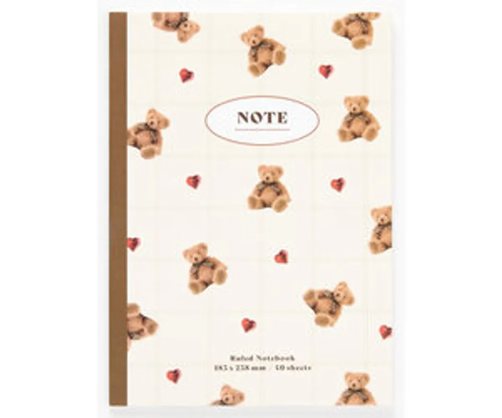 Bear Heart Notebook