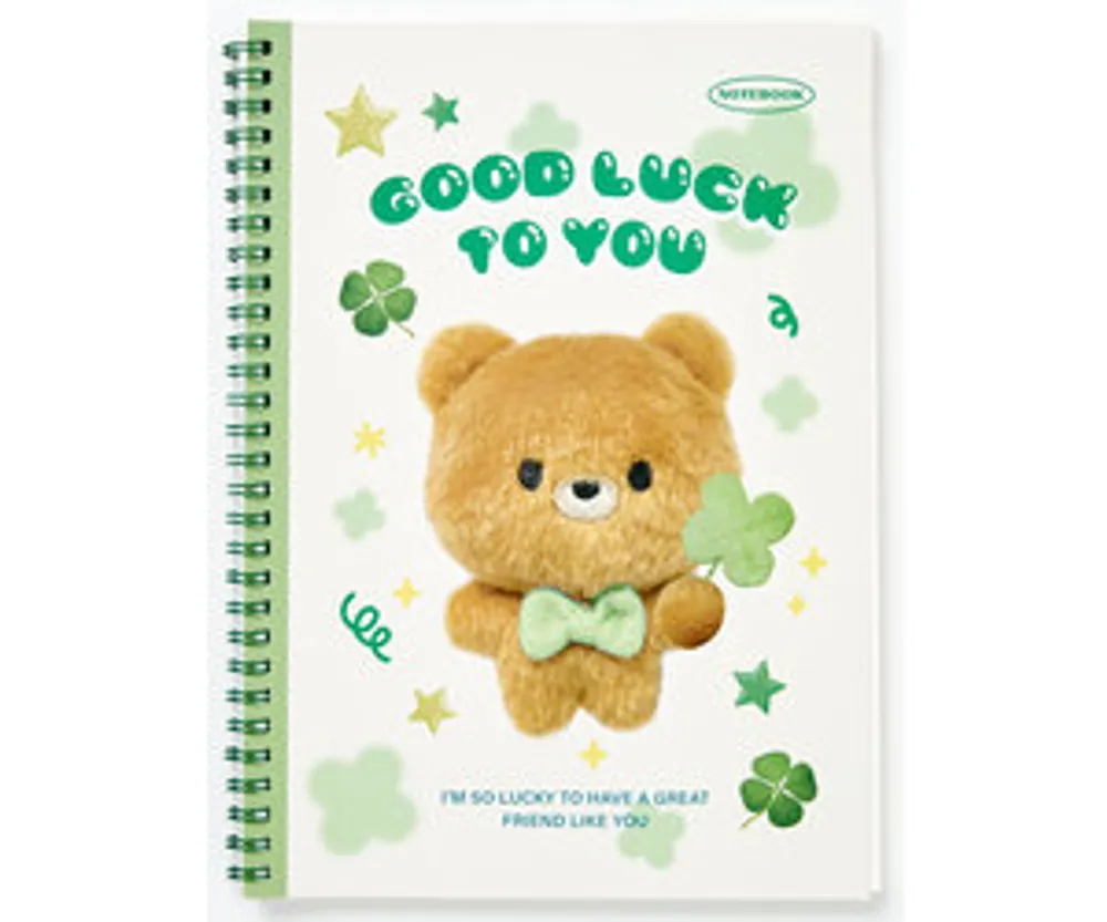 Good Luck Notebook Bear (5/1)