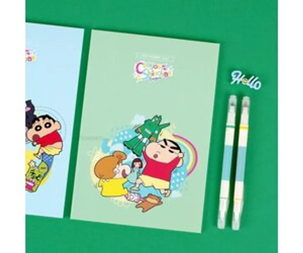 Crayon Shin Time To Play Notebook