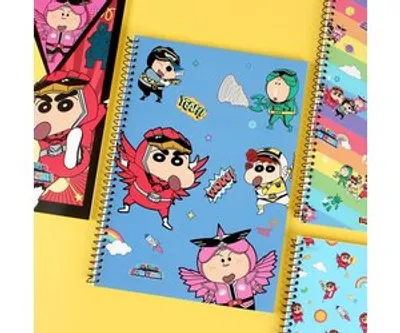 Crayon Shin Super Sentai Notebook