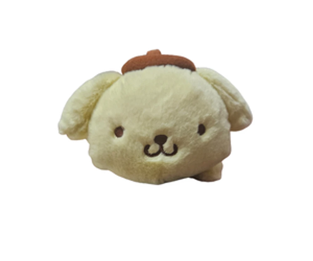 Sanrio Lying Plush Keychain Pompompurin