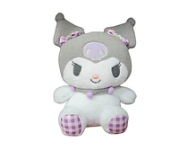 Sanrio Flower Check Kuromi 10"