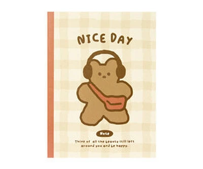 Artbox Nice Day Bear Notebook 150x200