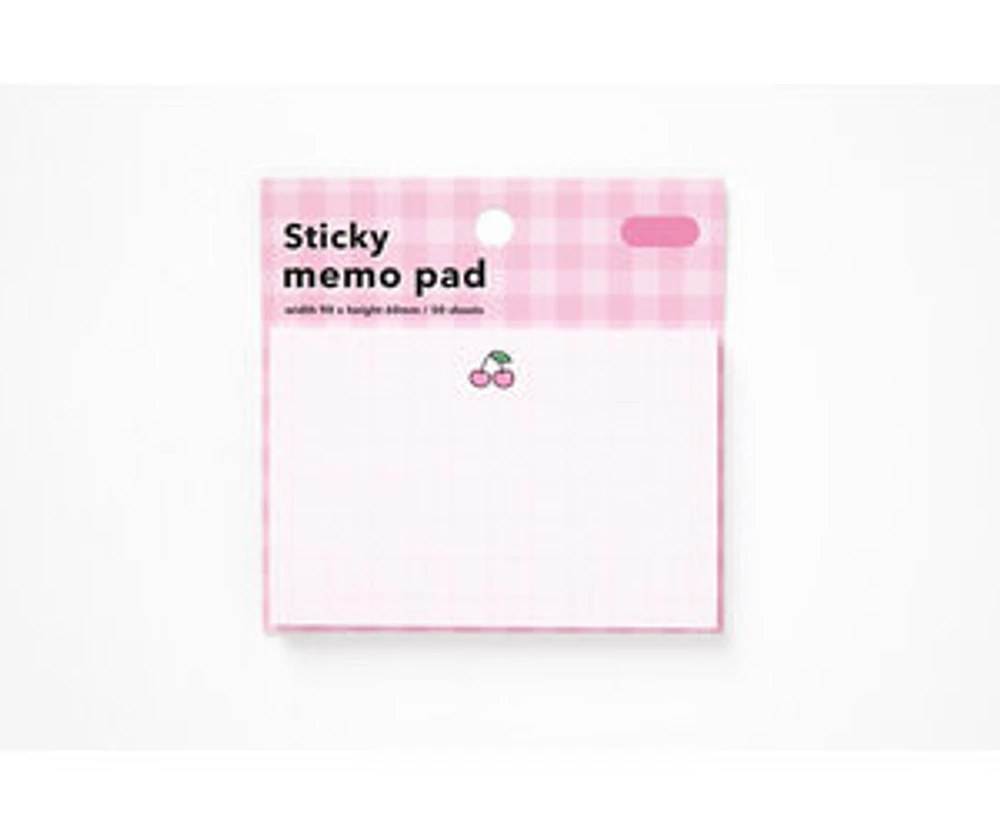 Artbox Pink Cherry Sticky Notes