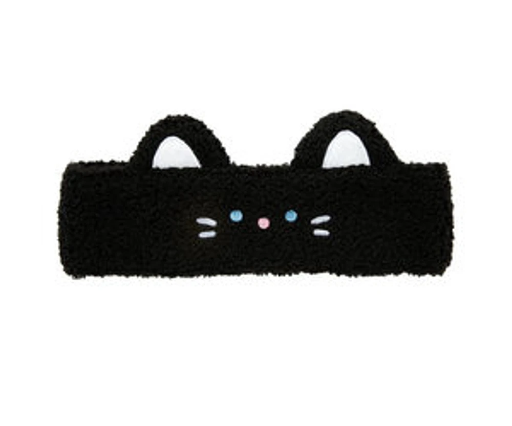 Artbox Headband Fluffy Cat Black