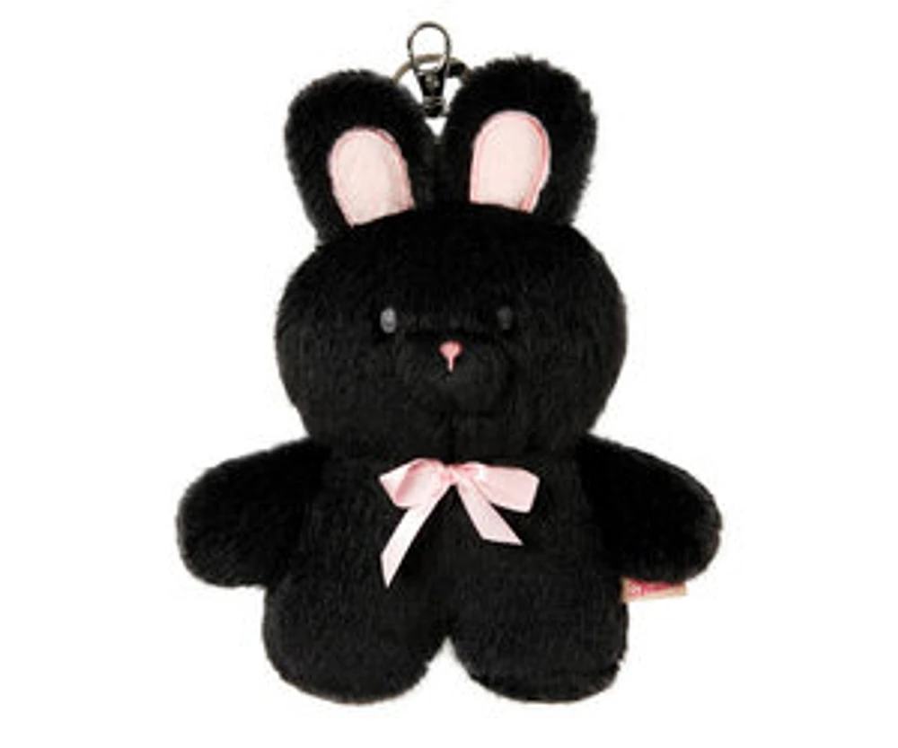 Artbox Keyring Doll Standing Black Rabbit