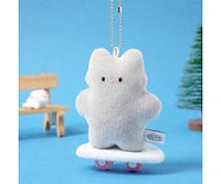 Artbox Mini Keyring Flat Doll Series Skateboard Cat(3/1)