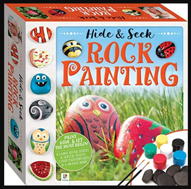 Hide and Seek Rock Painting Kit