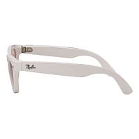 Ray-Ban Meta Smart Glasses Skyler Cinnamon Pink Lens