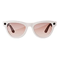 Ray-Ban Meta Smart Glasses Skyler Cinnamon Pink Lens