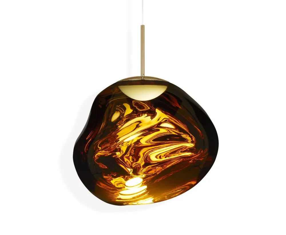 Tom Dixon Official  Melt LED Chrome Large Round Pendant System