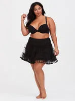 Black Mini Petticoat