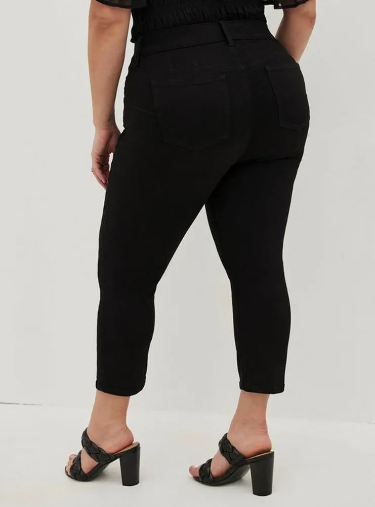 Crop Bombshell Skinny Premium Stretch High-Rise Jean